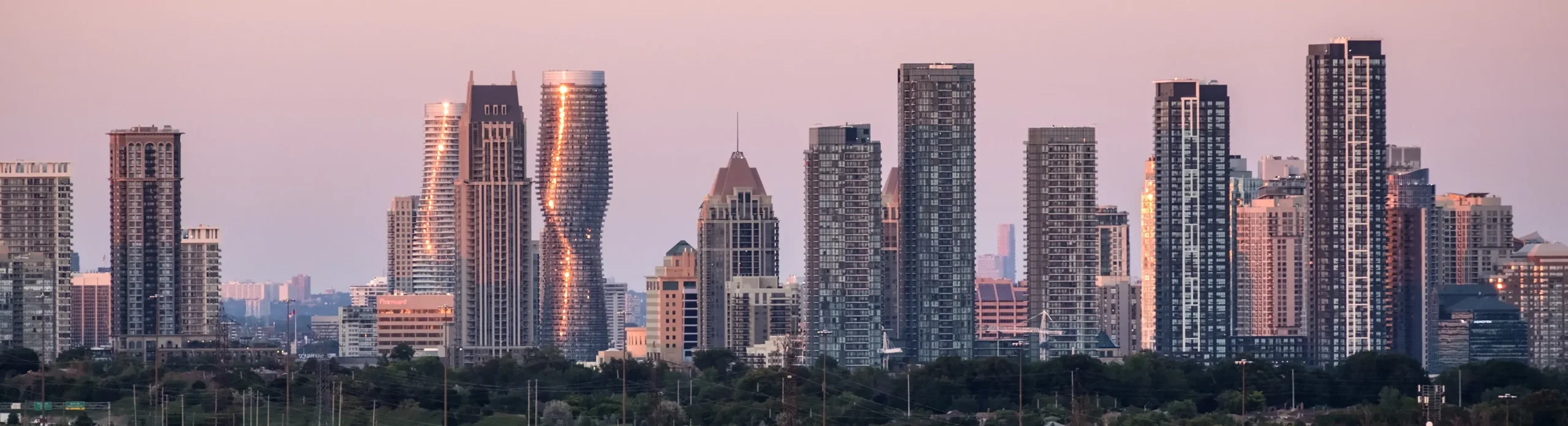 Mississauga Skyline at Sunrise KPA Lawyers